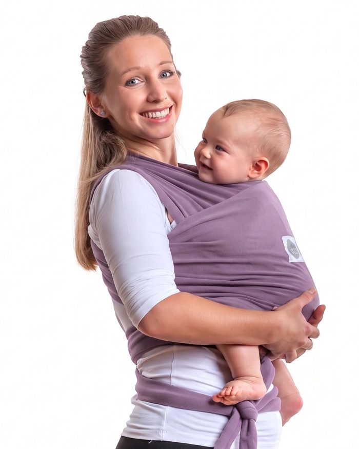 Hug Bug marama za nošenje beba — Lavanda ljubičasta